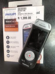 Philips Voice Tracer DVT2110 Dictaphone Voice Recorder