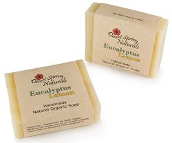 Natural Organic Eucalyptus Lemon Handmade Bar Soap By Desert Spring Naturals Made With Organic Olive Oil 2 Bar Set