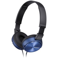 Sony Foldable Headphones - Metallic Blue