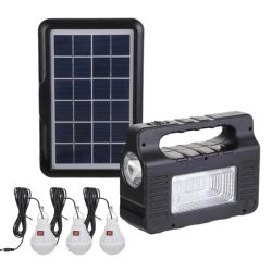 - Portable Solar LED Lighting System