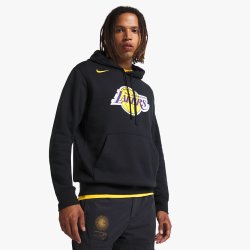 Nike Men&apos S La Lakers Black Hoodie