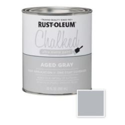 Decorative Chalked Paint Brush Matt Aged Grey 1 L
