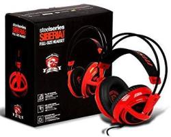 SteelSeries Siberia V2 Full-size Red Msi Dragon Edition Headband Headsets