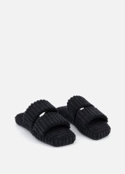 Ribbed Double Band Slippers
