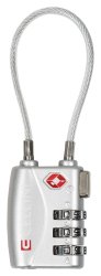 Cellini Tsa Cable Lock - Silver gray