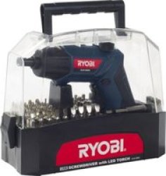 Ryobi 3 6V Li-ion USB Screwdriver With Torch
