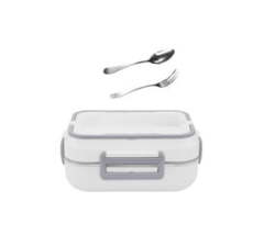 1.5L Portable Electric Food Warmer Lunch Box With Spoon And Fork F52-8-1436
