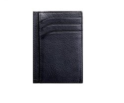 KurganKenani Kurgan Kenani Leather Credit Card Holder - Black