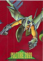 Marvel Universe 1993 - Vulture 2099 "red Foil Limited Insert" Card 2-2099