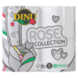 Rose Collection 2 Ply Toilet Rolls 4 Pack