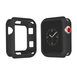 Resilient Shock Absorption Case For Apple Watch - Black 42MM