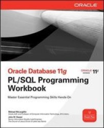Oracle Database 11g PL SQL Programming Workbook Osborne ORACLE Press Series