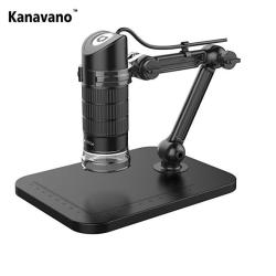Kanavano USB Digital Microscope 20X-1000X 8 LED Handheld Microscope Endoscope Magnifier PC Camera Teaching Repair Textile Cosmetology Skin Magnifier S