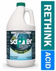 Sapher Muriatic Acid Hydrochloric Acid Replacement Multipurpose Cleaner Pool & Spa Ph Regulator 1 Gallon