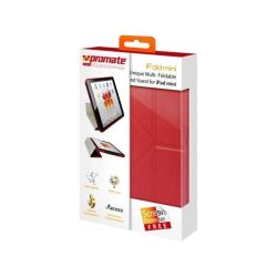 Promate Ifold Mini-unique Multi-foldable Cover Case And Stand For Ipad Mini-maroon Retail Box 1 Year Warranty