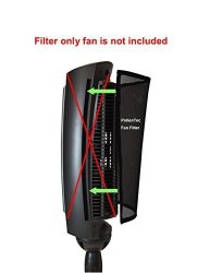 Pollentec Fan Filter Compatible With Lasko Model 2535 52" Oscillating Pedestal Tower Fan Keeps Your Fan Clean And Lasting Longer Effective At Filtering Airborne