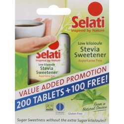 Selati Stevia Sweetener 200&100 Free