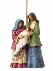 10.5CM Holy Family Hanging Ornament - Jim Shore