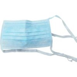 Tieback Surgical Disposable 3PLY Face Mask 50 Pack