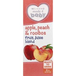 Made 4 Baby Fruit Juice Blend Peach & Rooibos 200ML