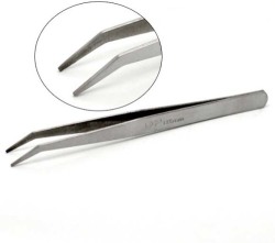 Bent Nose - Curved - Beading Tweezers - 12.5cm