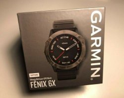 Fenix Garmin 6X - Sapphire Edition - Carbon Gray Dlc black Ultimate Gps Watch
