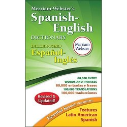 Merriam-webster MW-8248-3 Spanish-english Dictionary Paperback - 3 Each