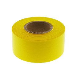 1" Yellow Color-code Clean-remove Labeling Tape Write On Surface 500" Roll
