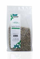 Unroasted Green Coffee Beans Ethiopian Single Origin Organic Raw Washed Coffee Beans For Home Roasting Fairtrade Directly Sourced Farmer Co-op 1 Lb