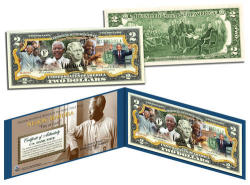 Nelson Mandela "a Legacy That Changed The World" Colourized $2 Note Mintage: 500 Only