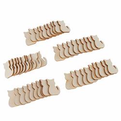 Sm Sunnimix Pieces Of 50 Unfinished Blank Cat Cutout Wooden Pieces Home Decor Diy Art Craft Project