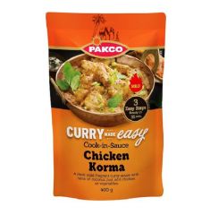 - Curry Made Easy Chicken Korma Cook In Sauce 6X400G
