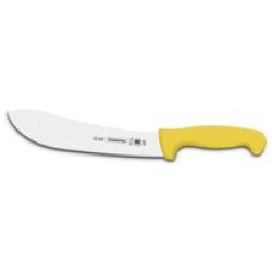 Professional Meat Knife With Antimicrobial Handle 20CM Yellow