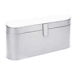 Bubm Pu Leather Flip Hard Box Case Bag For Dyson Supersonic HD01 Hair Dryer Storage Cover Portable Storage Pouch Sleeve Silver