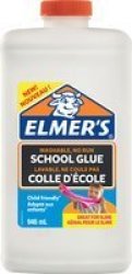 Elmer& 39 S White Liquid School Glue In Bottle 946ML