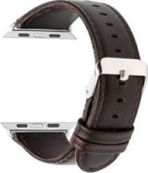 Gretmol Leather Apple Watch Replacement Strap in Tan