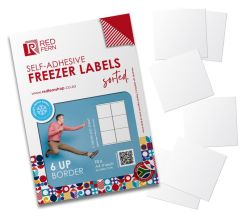Freezer 6UP Inkjet Laser Labels -10SHEETS