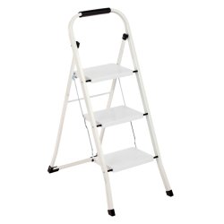 3 Step Ladder White