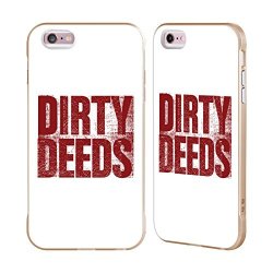 Official Wwe Dirty Deeds Dean Ambrose Gold Fender Case For Apple Iphone 6 Plus Iphone 6S Plus