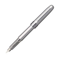 Platinum Fountain Pen Plaisir Fine Nib Ice White PGB-1000B- 3-F