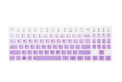 Leze - Ultra Thin Keyboard Cover For 15.6 Inch Lenovo Legion Y720 Y520 Gaming Laptop - Gradual Purple