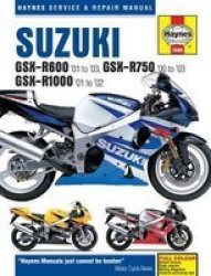 Suzuki Gsx-r600 R750 & R1000 Service And Repair Manual Paperback