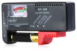 Universal Battery Tester - Can Test Aa Aaa C D 9v Button Cells