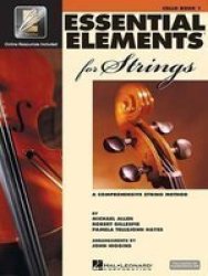 Essential Elements For Strings - Book 1 With Eei - Cello Paperback