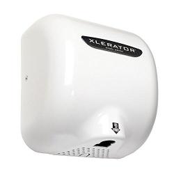Excel Dryer XL-W-ECO-1.1N Hand Dryer Xlerator Xl-w-eco Automatic Surface-mounted Cast Cover White Epoxy Paint 110-120V With Noise Reduction Nozzle