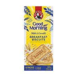 Good Morning Biscuits Milk & Cereal 6 X 300G