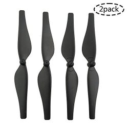 Colored Release Propellers Ccw cw Props Blades For Dji Tello Drone 4 Pairs Black