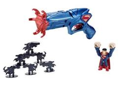 Superman Man Of Steel Tri-shot Slinger Toy Launcher
