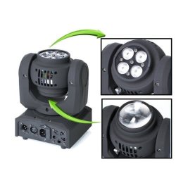 Double Sided 80W Moving Head Stage Lights High Quality Rgbw