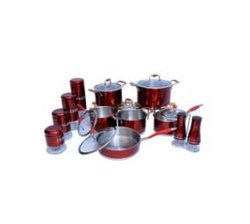 10 Piece Pots And Canisters Kitchenware Combo